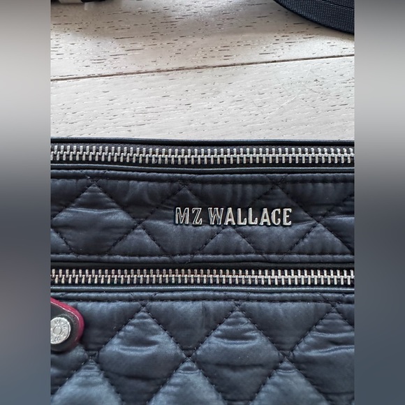 MZ Wallace fanny pack belted bag black quilted - Picture 4 of 5